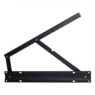 Mechanism for lifting a double bed,  left side,  without shock absorber