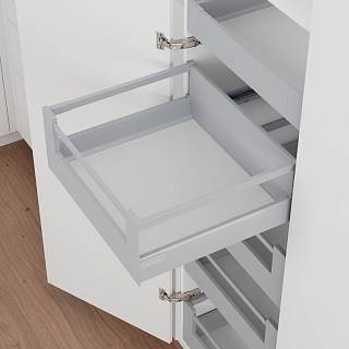 TANDEMBOX antaro zestaw szuf. wewnętrznej wysokiej,  reling,  C L=270 szary BLUM