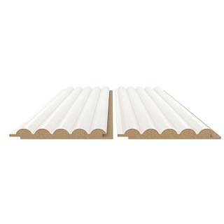 Panel ścienny AGT LB-6500 366 Bianco 2800х170х18mm