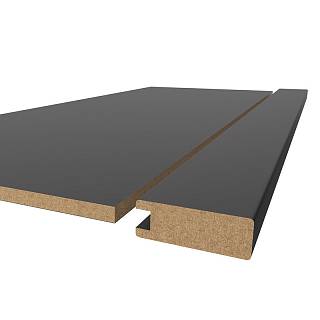 Profil ramy MDF AGT MP-1004 3023 Ciemno-Szary Supramat 2800х50х18mm (opak. 10szt)