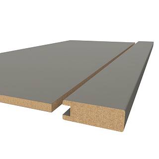 Profil ramy MDF AGT MP-1004 726 Ciemno-Szary Jedwab 2800х50х18mm (opak. 10szt)