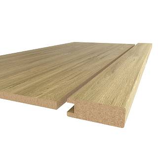 Profil ramy MDF AGT MP-1004 397 Dąb Prawdziwy Matowy 2800х50х18mm (opak. 10szt)