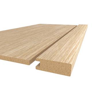 Profil ramy MDF AGT MP-1004 3039 Dąb Delficki Matowy 2800х50х18mm (opak. 10szt)