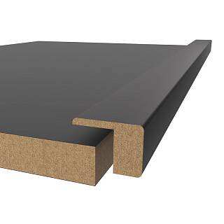 Profil ramy MDF AGT MP-1041 3023 Ciemno-Szary Supramat 2800х30х22mm (opak. 16szt)