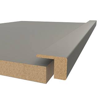 Profil ramy MDF AGT MP-1041 728 Szary Jedwab Soft Touch 2800х30х18mm (opak. 16szt)