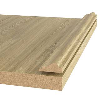 Profil dekoracyjny MDF AGT MP-1100 397 Dąb Prawdziwy Matowy 2800х30х12mm (opak.20 szt)