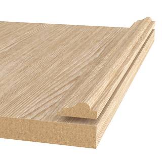Profil dekoracyjny MDF AGT MP-1100 3039 Dąb Delficki Matowy 2800х30х12mm (opak.20 szt)