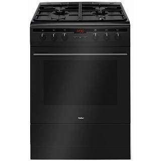 Kuchnia wolnostojąca czarna 60CM 617GES2.33HZPTANA(BM) AMICA