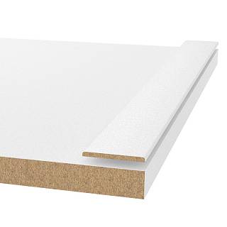 Profil ramy MDF AGT MP-1116 3082 Biały PE 2800х40x3mm (opak.40szt)