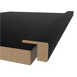 Profil dekoracyjny MDF AGT MP-1041 3089 Bute Czarny 2800х30х22 mm