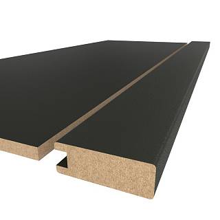 Profil dekoracyjny MDF AGT MP-1004 3088 Bute Ciemnoszary 2800х50х18 mm