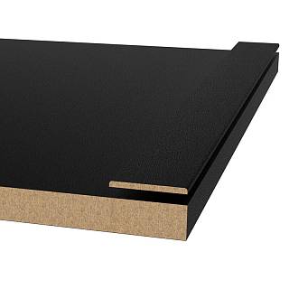 Profil dekoracyjny MDF AGT MP- 1116 3089 Bute Czarny 2800х40х3 mm