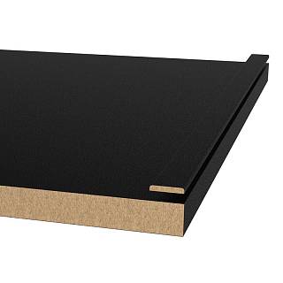 Profil dekoracyjny MDF AGT MP-1115 3089 Bute Czarny  2800х18х3 mm