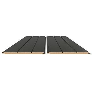 Profil dekoracyjny MDF AGT MP-7057 3088 Bute Ciemnoszary  2800х168х8 mm