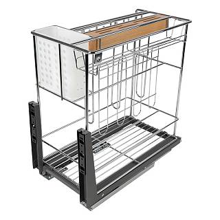 Cargo TERRA NV  300mm chrom cargo dolne z cichym domykiem Muller