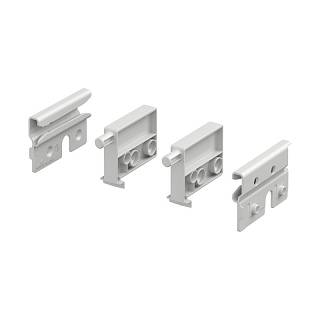 Blokada do półek wysuwnych,  zestaw,  biały,  lewe i prawe (Actro 5D/YOU,  Quadro V6 5D/V6 YOU/25 2D/25 YOU)(9257725) Hettich