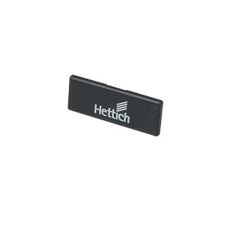 Zaślepka dla Sensys 165°,  plastik antracytowego koloru,  z logo ( 9099871) Hettich