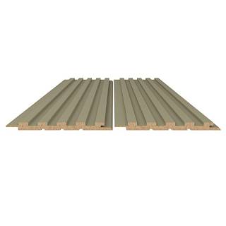 Panel ścienny AGT LB-3783 3085 Bute Głęboki Szary 2800х158х12mm