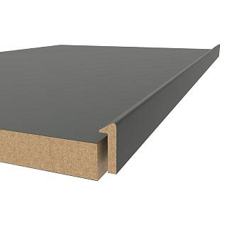 Profil ramy MDF AGT MP-4895 726 Ciemno-Szary Jedwab 2800x60x3mm (opak.36 stz)