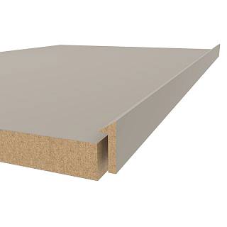 Profil ramy MDF AGT MP-4895 3020 Safari Szary Supramat 2800x24x8mm (opak.36 stz)