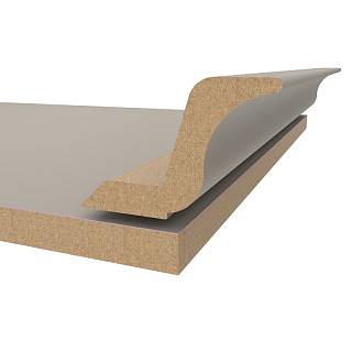 Gzyms MDF AGT MP-2445-R 3020 Safari Szary Supramat 2800x97x30mm (opak.6 szt)