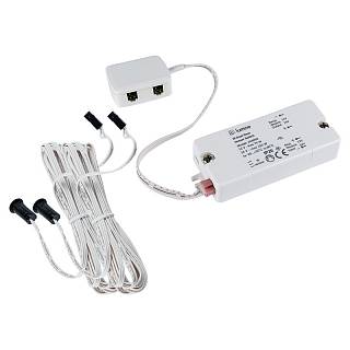 Włącznik sensoryczny na podczerwień na otwieranie dwóch drzwi,  12V / 24V,  75W / 150W