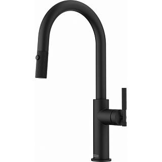 Bateria kuchenna Maris Stripes J pull-out spray Czarny Mat Franke 115.0747.672