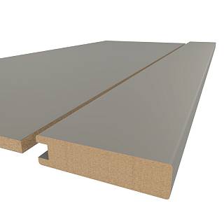 Profil ramy MDF AGT MP- 1018 728 Szary Jedwab Soft Touch 2800х70х18mm (opak. 10szt)