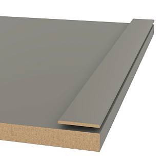 Profil ramy MDF AGT MP-1116 728 Szary Jedwab Soft Touch 2800x40x3mm (opak.40 stz)