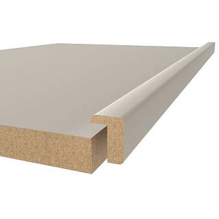 Profil ramy MDF AGT MP-1047 729 Jasno-Szary Jedwab 2800х24х16mm (opak.10 stz)