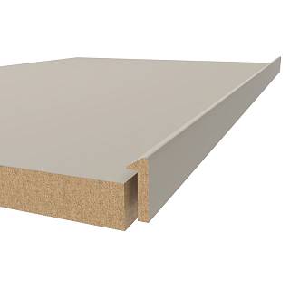 Profil dekoracyjny MDF AGT MP-4895 729 Jasno-Szary Jedwab 2800x24x8mm (opak. 36szt)