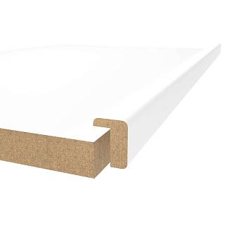 Profil ramy MDF AGT MP-1047 734 Biały Jedwab 2800х24х16mm (opak.10 stz)