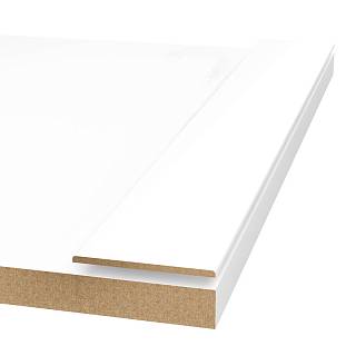 Profil ramy MDF AGT MP-1117 734 Biały Jedwab 2800x60x3mm (opak.27 stz)