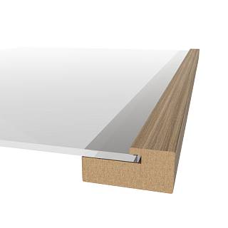 Profil dekoracyjny MDF AGT MP-1052 3041 Dąb Peruwiański Matowy  2800x47x22mm (opak. 10szt)