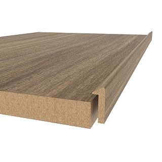 Profil dekoracyjny MDF AGT MP-4895 3041 Dąb Peruwiański Matowy 2800x24x8mm (opak. 36szt)