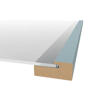 Profil ramy MDF AGT MP-1052 3015 Makaron Zielony Supramat 2800x47x22mm (opak. 10szt)