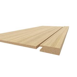 Profil ramy MDF AGT MP-1004 3076 Dąb klasyczny matowy 2800х50х18mm (opak. 10szt)