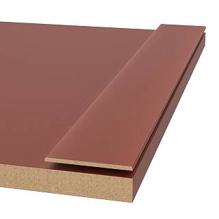 Profil dekoracyjny MDF AGT MP-1117 738 Red Clay 2800x60x3mm (opak.27 szt)