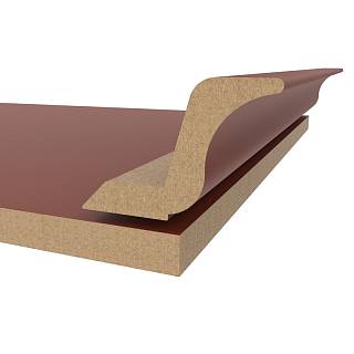 Gzyms MDF AGT MP-2445-R 738 Red Clay 2800x97x30mm (opak.6 szt)