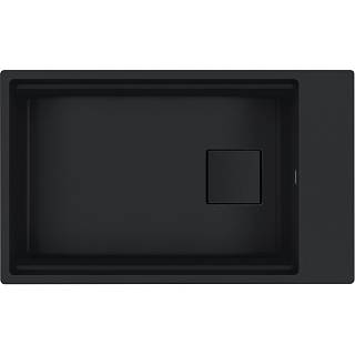Zlewozmywak podblatowy Kanon Pro KNG PRO 110-62 Black Edition,  czarny matowy,  Franke 125.0749.672