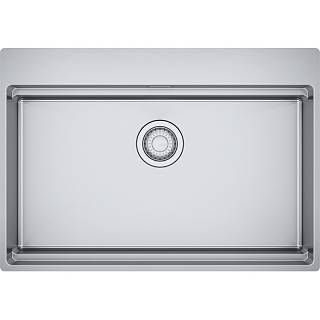 Zlewozmywak wbudowywany stalowy Box Pro BXX PRO 210-70 TL Stal szlachetna szczotkowana Franke 127.0749.857