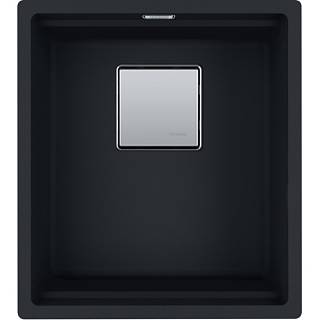 Zlewozmywak podblatowy Fragranite Kanon Pro KNG PRO 110-37,  czarny matowy,  Franke 125.0749.651