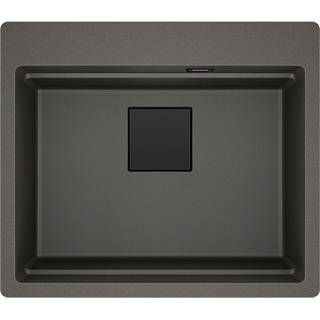 Zlewozmywak wbudowywany Fragranite Kanon Pro KNG PRO 610-53 Łupkowy Szary / Czarny odpływ Franke 114.0749.633