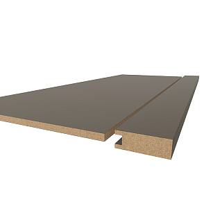 Profil ramy MDF AGT MP-1004 740 Szary beż 2800х50х18mm (opak. 10szt)