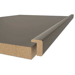 Profil ramy MDF AGT MP-1047 740 Szary beż 2800х24х16mm (opak. 10szt)