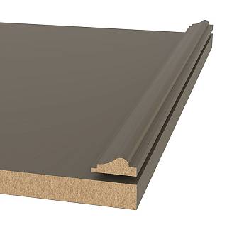 Profil dekoracyjny MDF AGT MP-1100 740 Szary beż 2800х30х12mm (opak.20 szt)