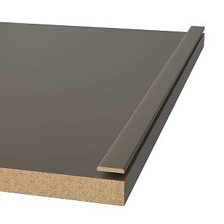 Profil dekoracyjny MDF AGT MP-1115 740 Szary beż 2800х3х18mm (opak.88 szt)