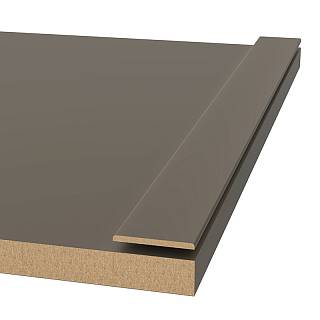 Profil dekoracyjny MDF AGT MP-1116 740 Szary beż 2800х40х3mm (opak.40szt)