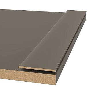 Profil dekoracyjny MDF AGT MP-1117 740 Szary beż 2800х60х3mm (opak.27 szt)