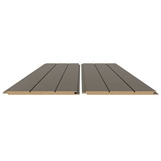Profil dekoracyjny MDF AGT MP-7057 740 Szary beż 2800х168х8mm (opak.6 szt)